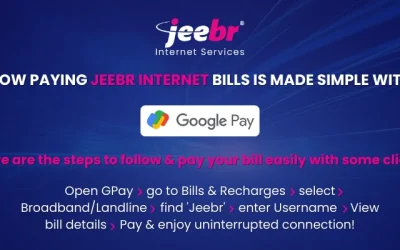 Simplify Your Jeebr Internet Bill Payments with Google Pay: A Step-by-Step Guide